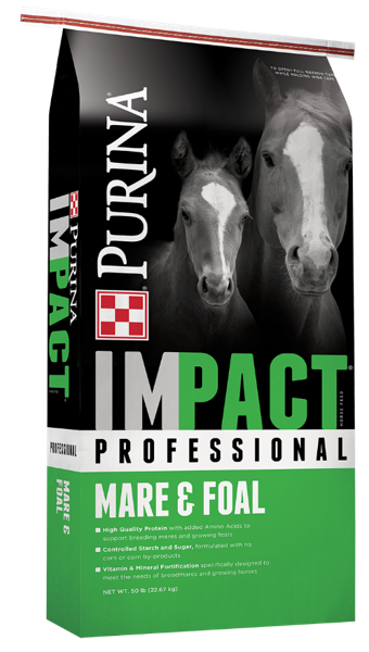 PURINA IMPACT PROFESSIONAL MARE & FOAL 50 LB.