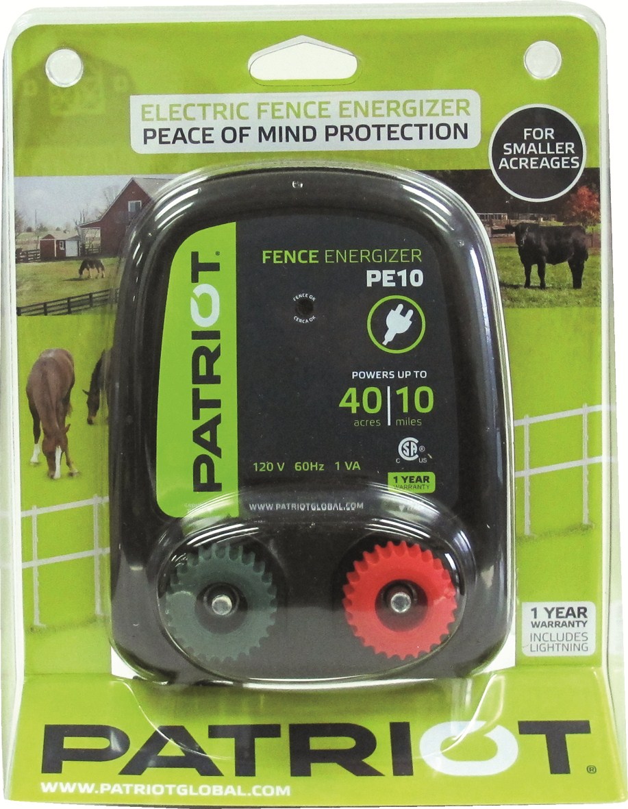 Patriot PE10 Fence Energizer
