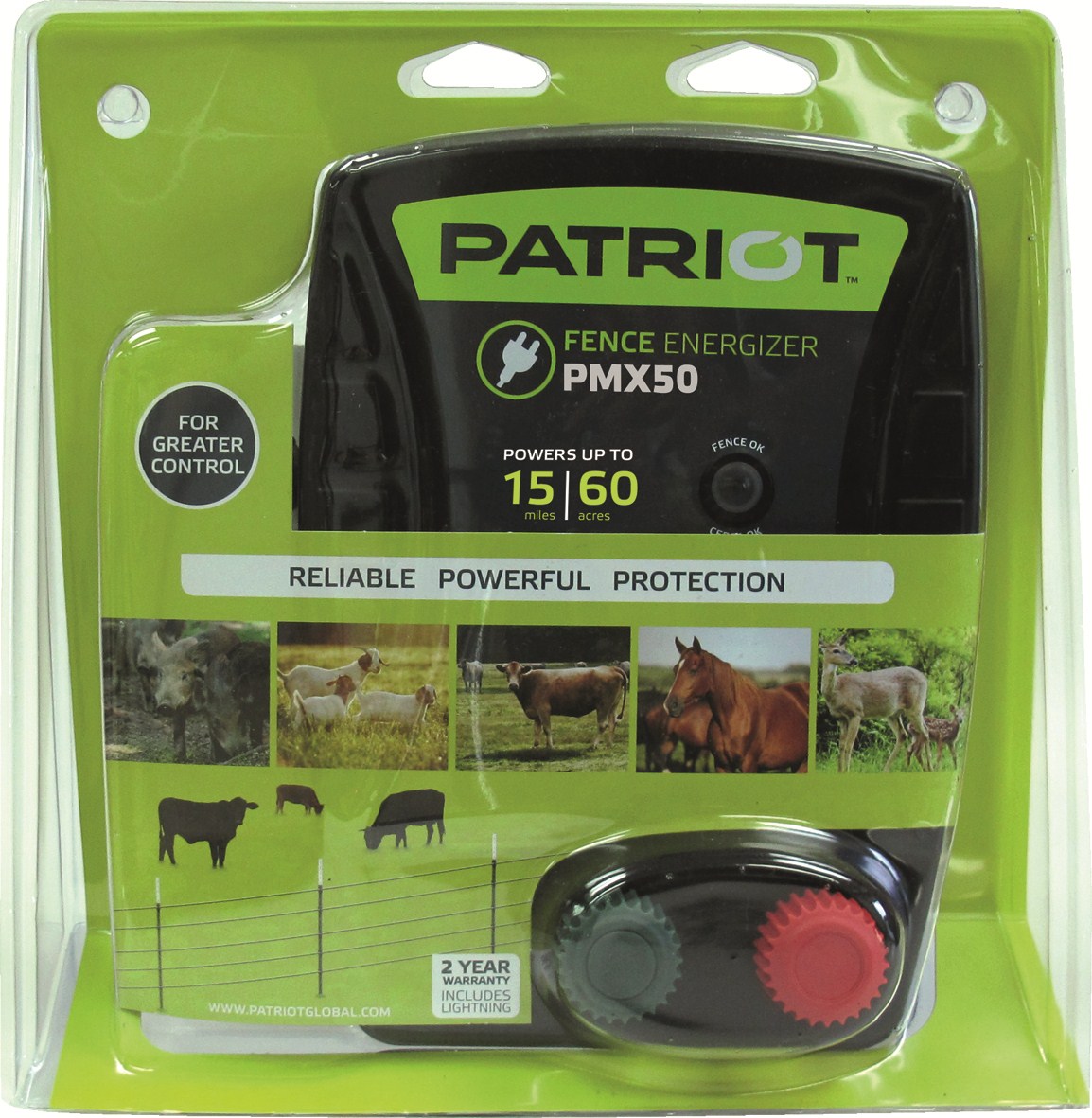 Patriot PMX50 Fence Energizer