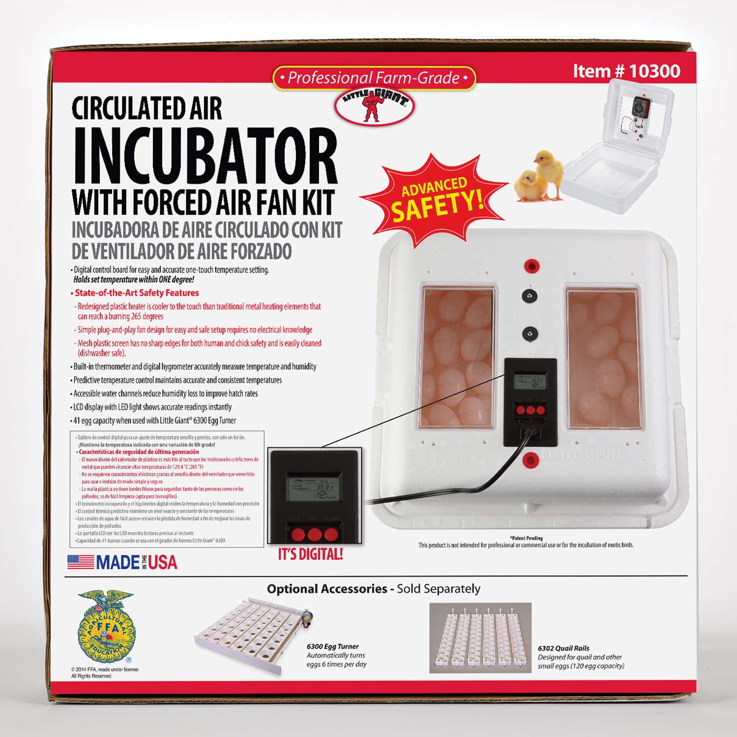 Incubator with Air Flow