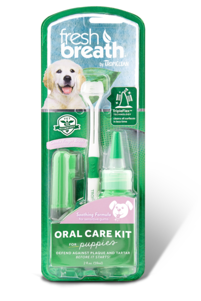 Fresh Breath Oral Care Kit For Puppies