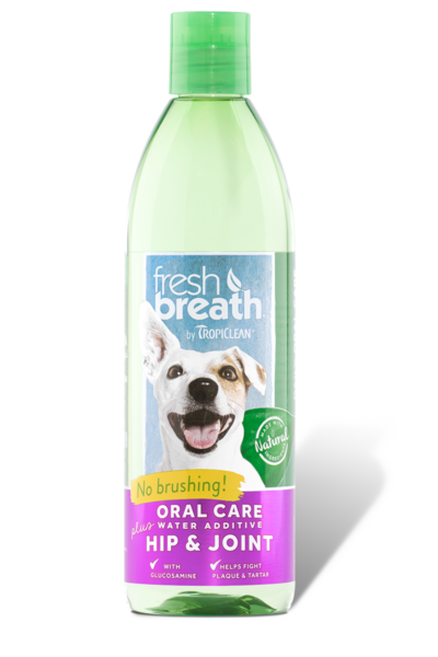 Fresh Breath Oral Care Water Additive Plus Hip and Joint 16 oz