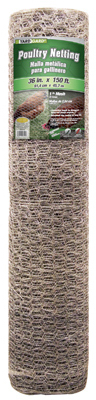 Poultry Netting 20 ga. 1" x 36" x 150'