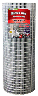 Welded Wire Galvanized 16 ga. 1/2" x 1" x 36" x 100'