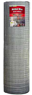 Welded Wire Galvanized 16 ga. 1/2" x 1" x 48" x 100'