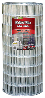 Welded Wire Galvanized 12 1/2 ga. 2" x 4" x 36" x 100'