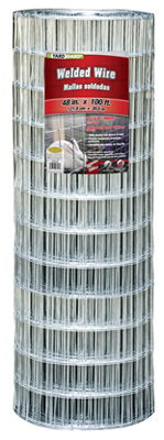 Welded Wire Galvanized 12 1/2 ga. 2" x 4" x 48" x 100'