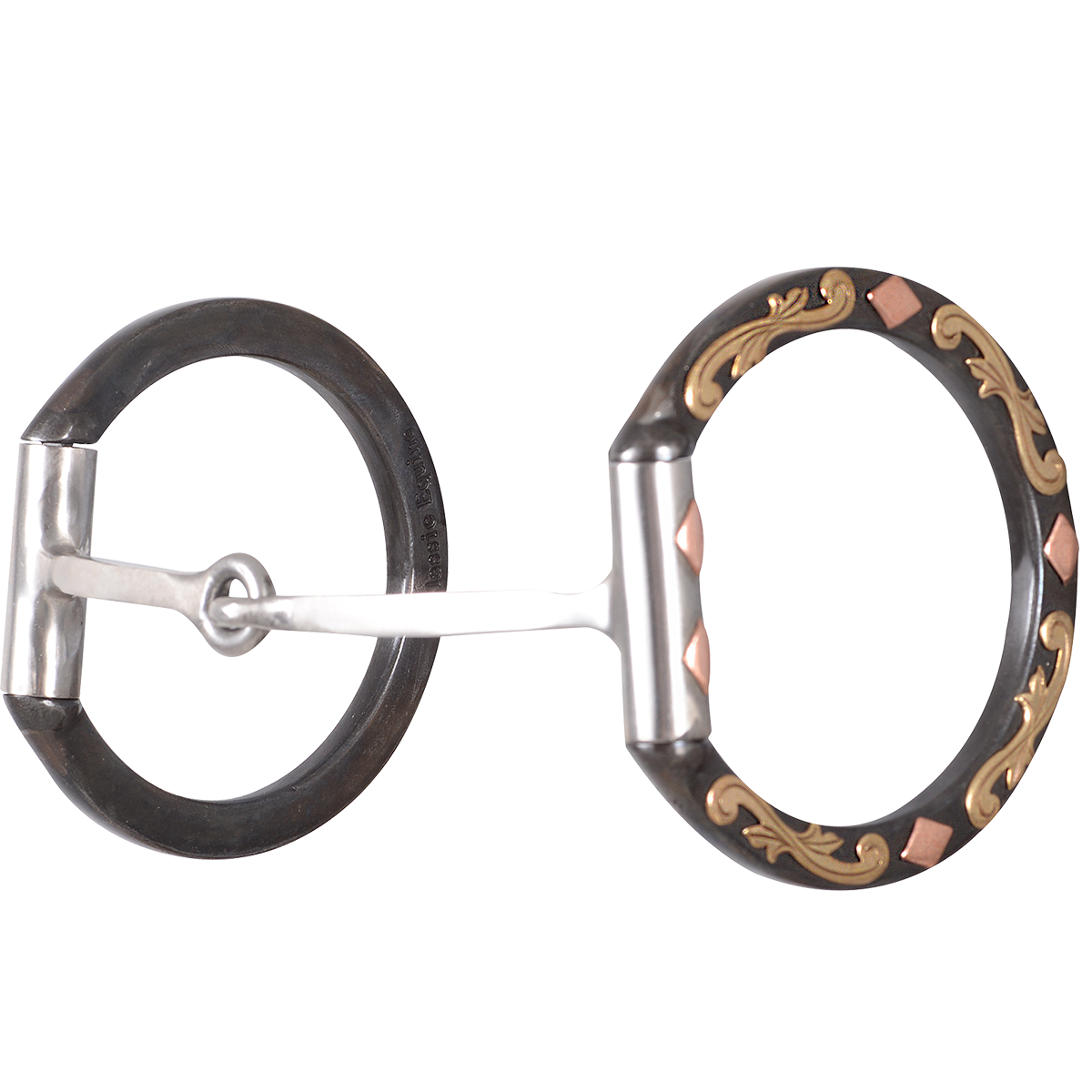 Equibrand Barrel Bit D Ring Square Snaffle