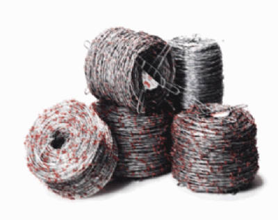 Keystone Wire Red Brand Defender Barbed Wire 2 Point Class I Galv. 1320'
