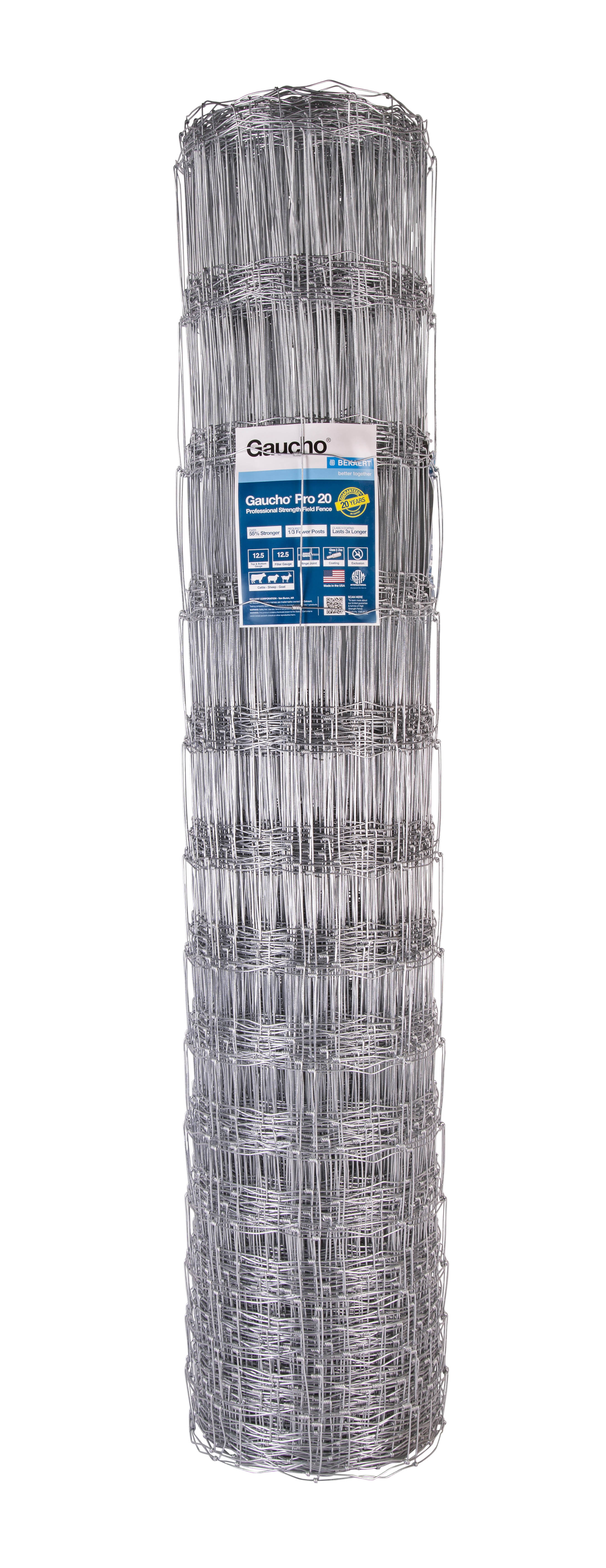 Bekaert 1778-6 12 1/2ga. Solid Lock High Tensile Game Fence 78" Tall 330'