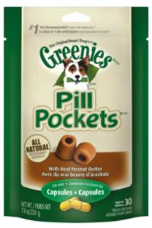 Greenies Pill Pocket Capsule Peanut Butter 7.9 oz
