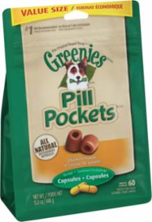 Greenies Pill Pocket Capsule Chicken 15.8 oz