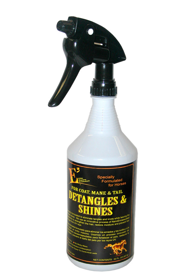 E3 For Coat Mane & Tails Detangles & Shines
